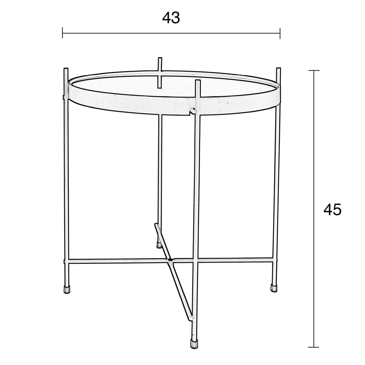 Cupid Side Table