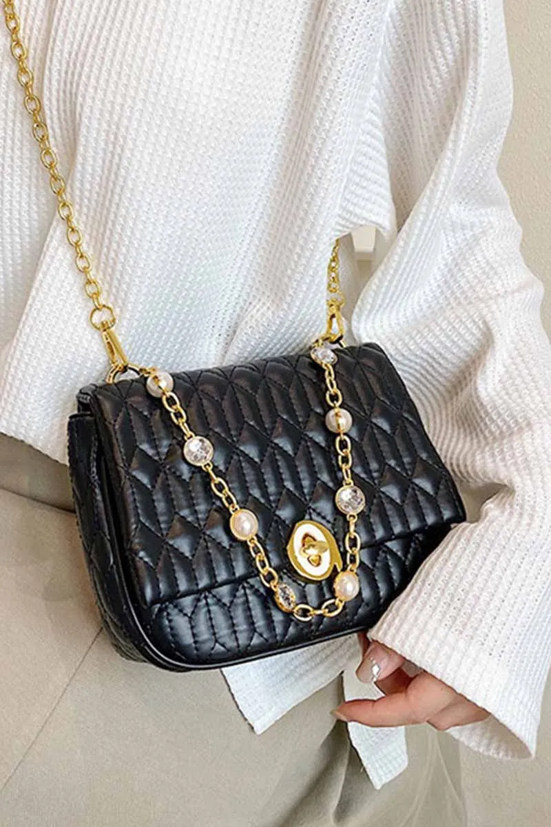 CUTE PEARL CHAIN SHOULDER BAG CWAB0471