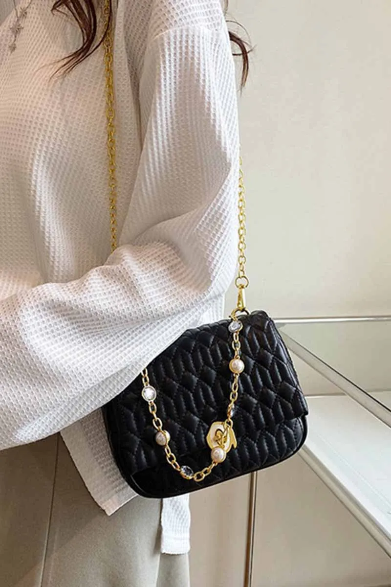 CUTE PEARL CHAIN SHOULDER BAG CWAB0471