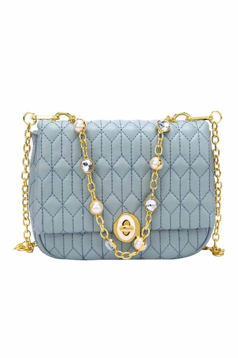 CUTE PEARL CHAIN SHOULDER BAG CWAB0471