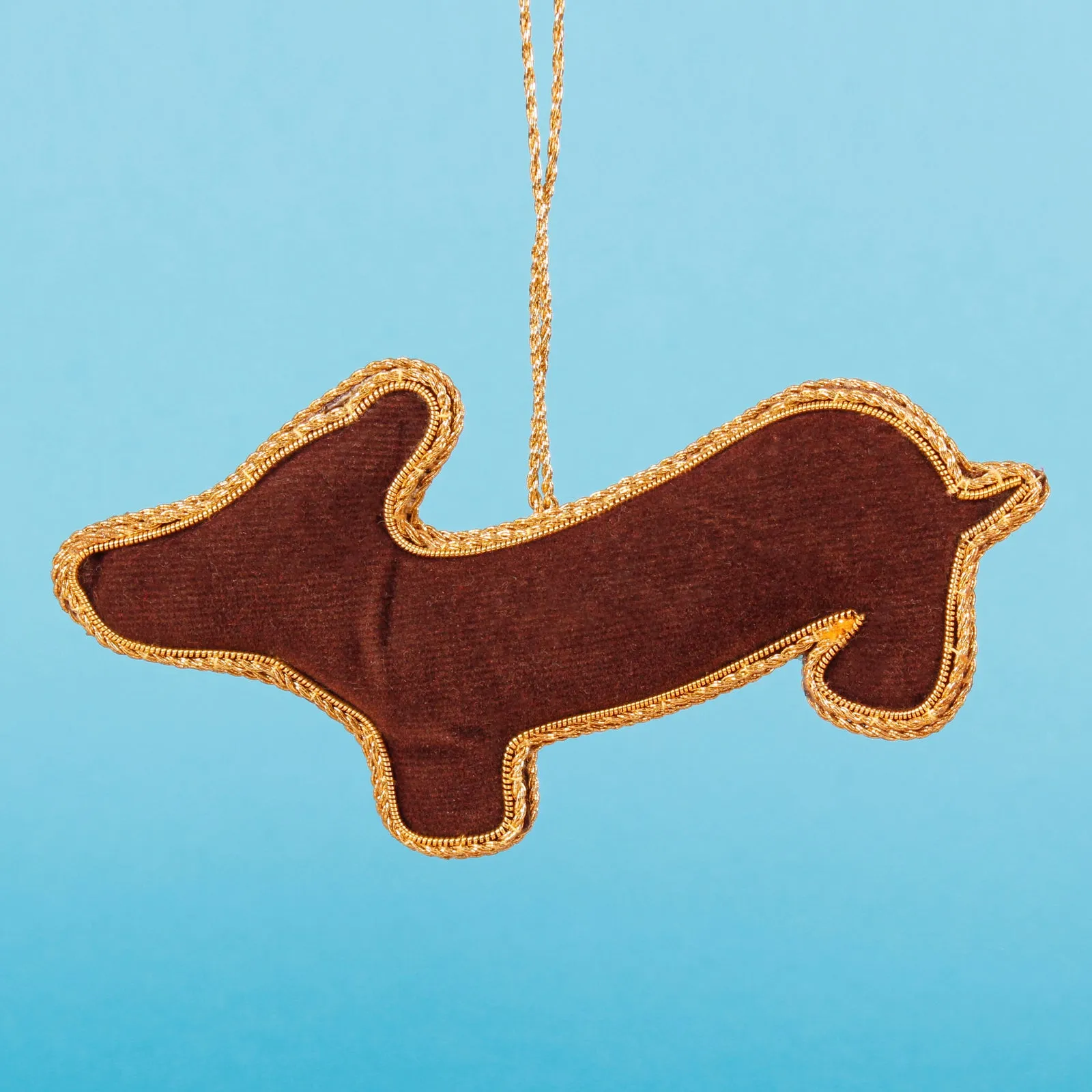 Dachshund Sausage Dog Zari Decoration