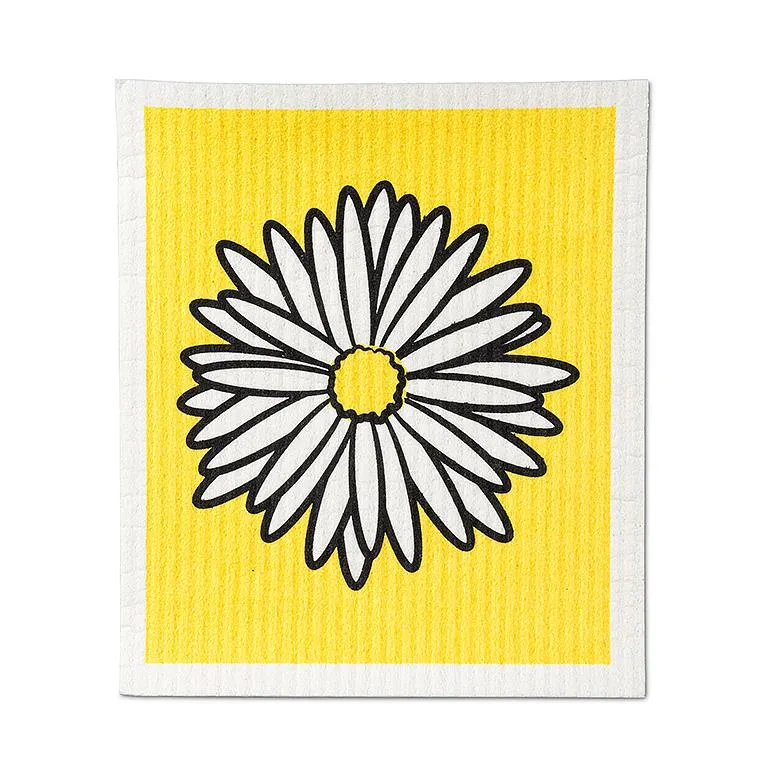 Daisy Dish ~ Amazing Swedish Dish Cloth - Set of 2