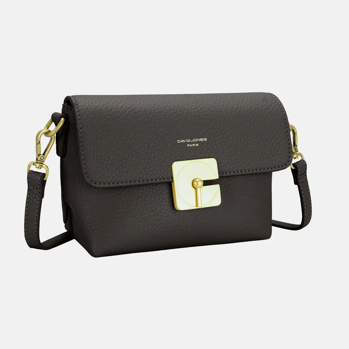 David Jones PU Leather Crossbody Bag