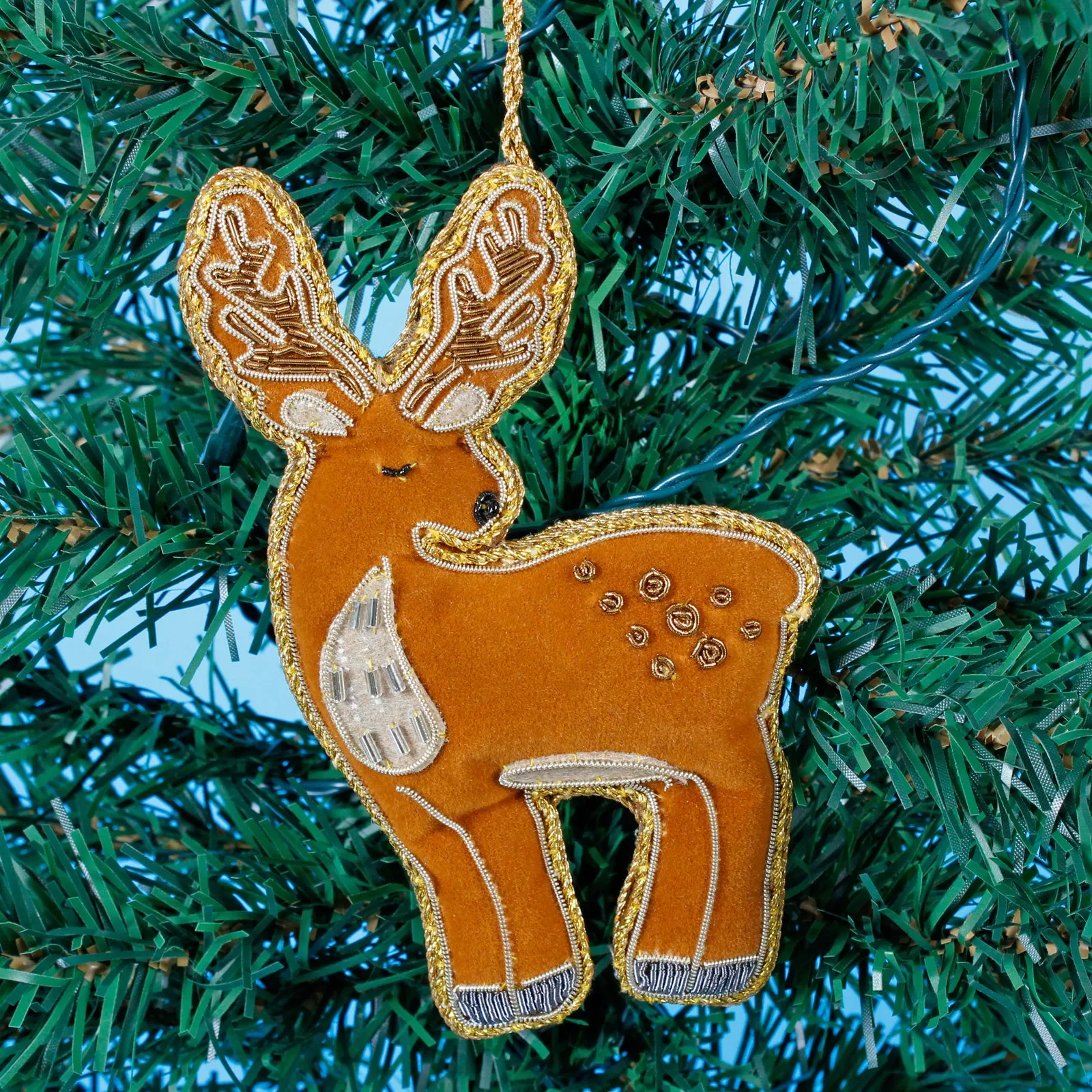 Deer Zari Decoration