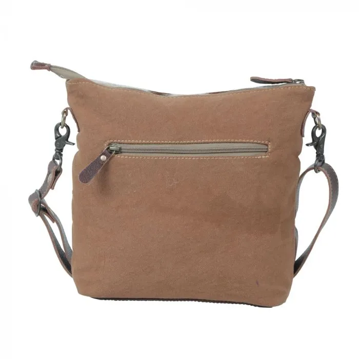 Delphine Canvas Leather & Hide Bag