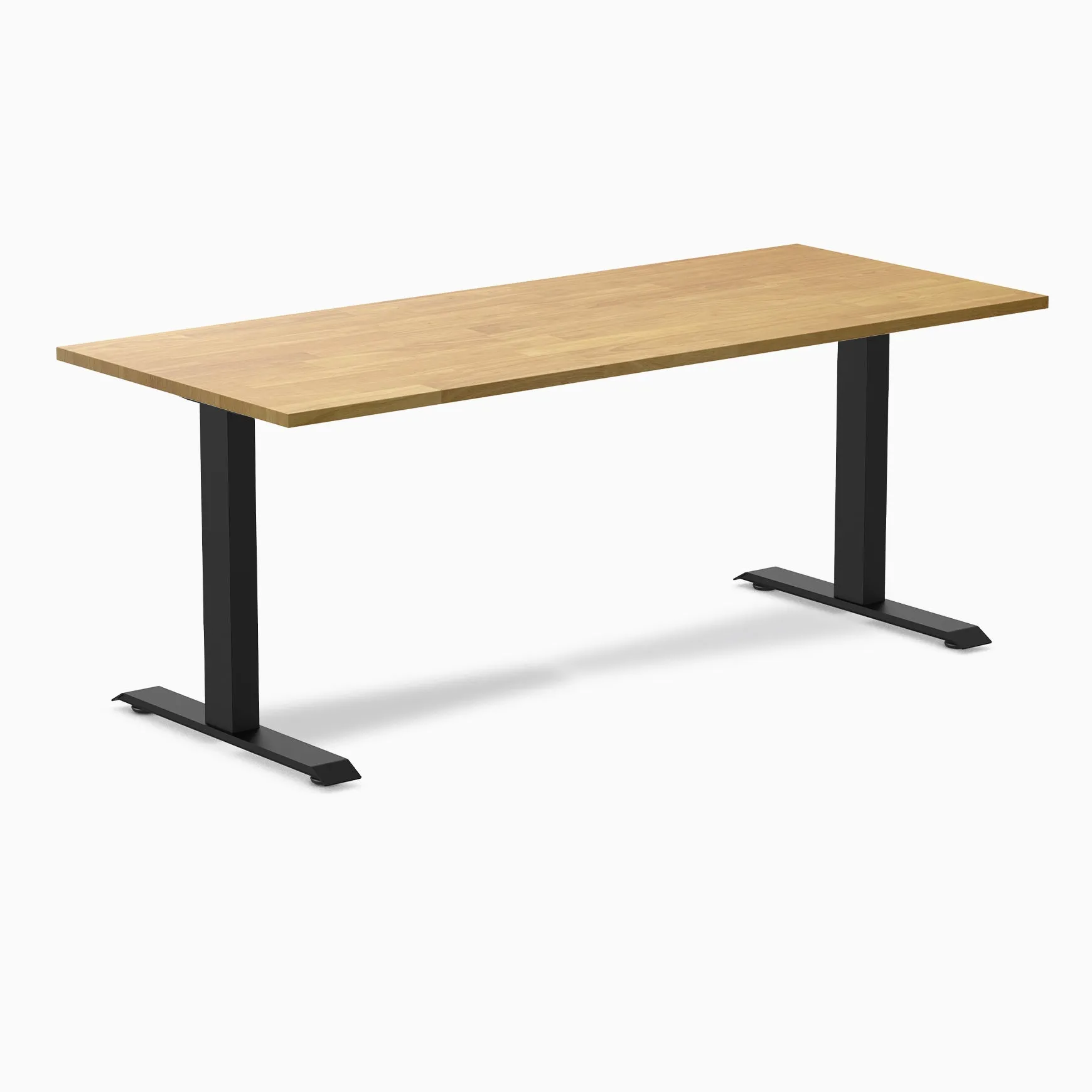 Desky Zero Rubberwood Office Desk