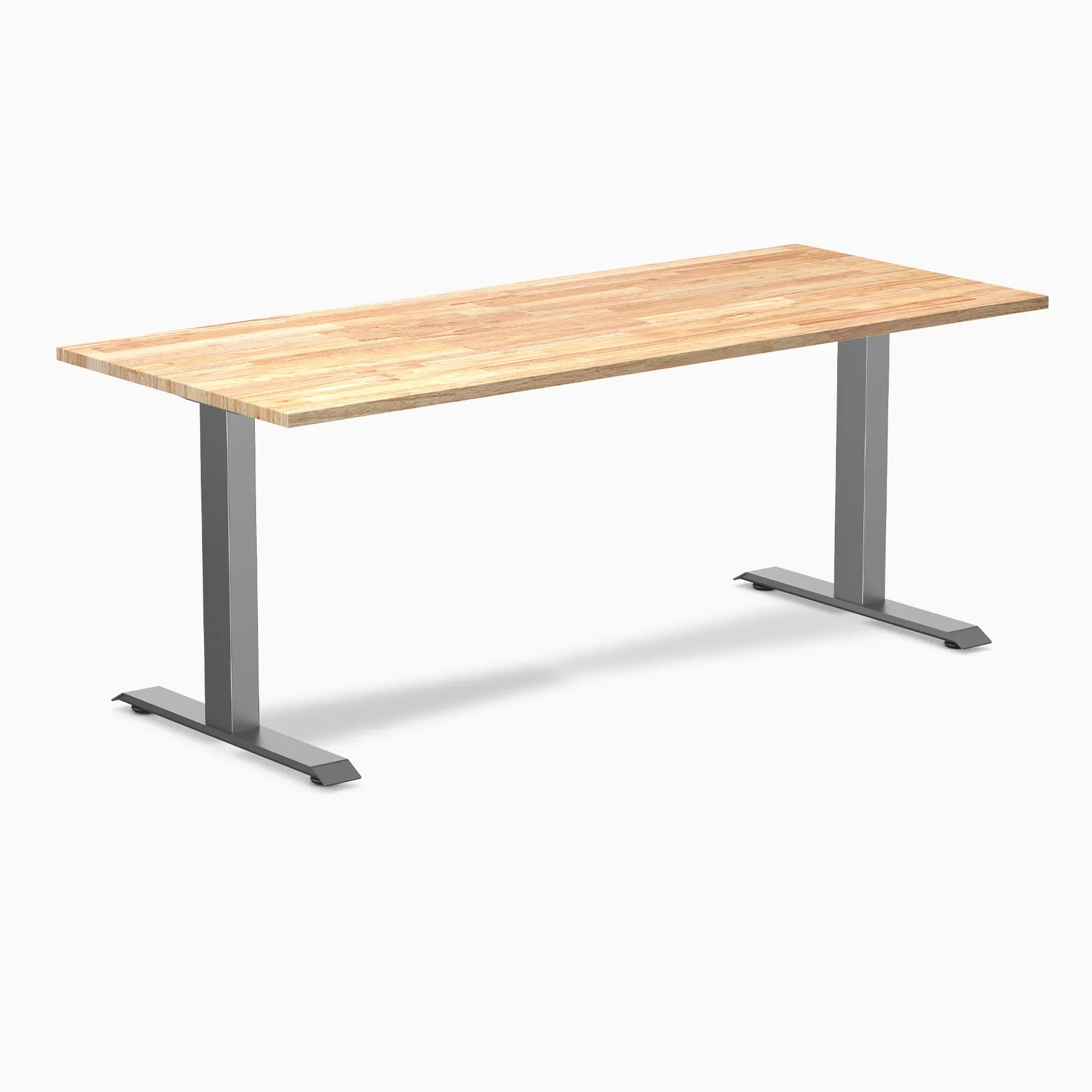 Desky Zero Rubberwood Office Desk