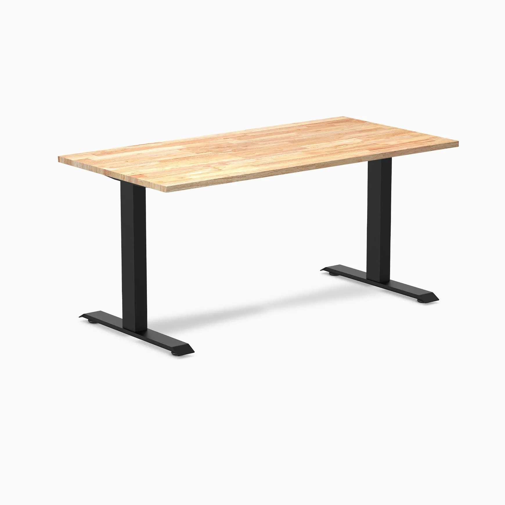 Desky Zero Rubberwood Office Desk