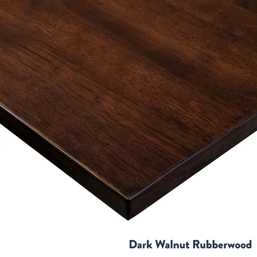 Desky Zero Rubberwood Office Desk