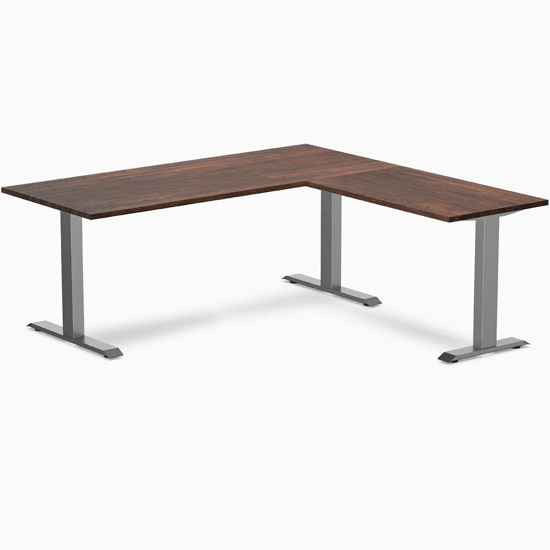 Desky Zero Softwood L-Shape Office Desk