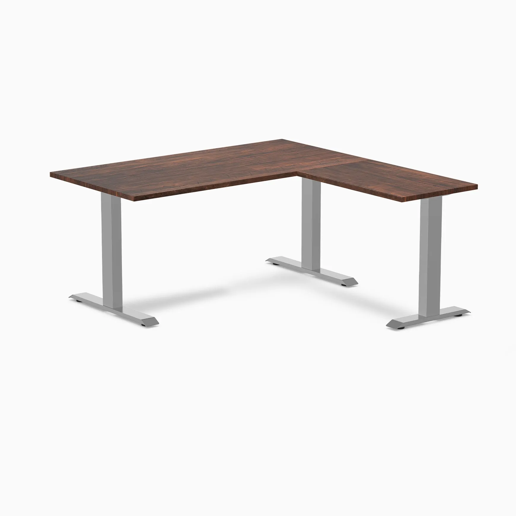 Desky Zero Softwood L-Shape Office Desk