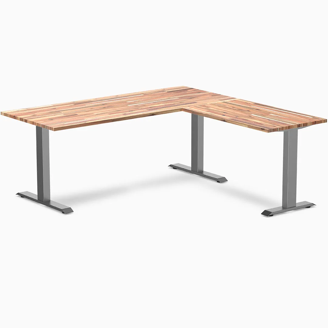 Desky Zero Softwood L-Shape Office Desk