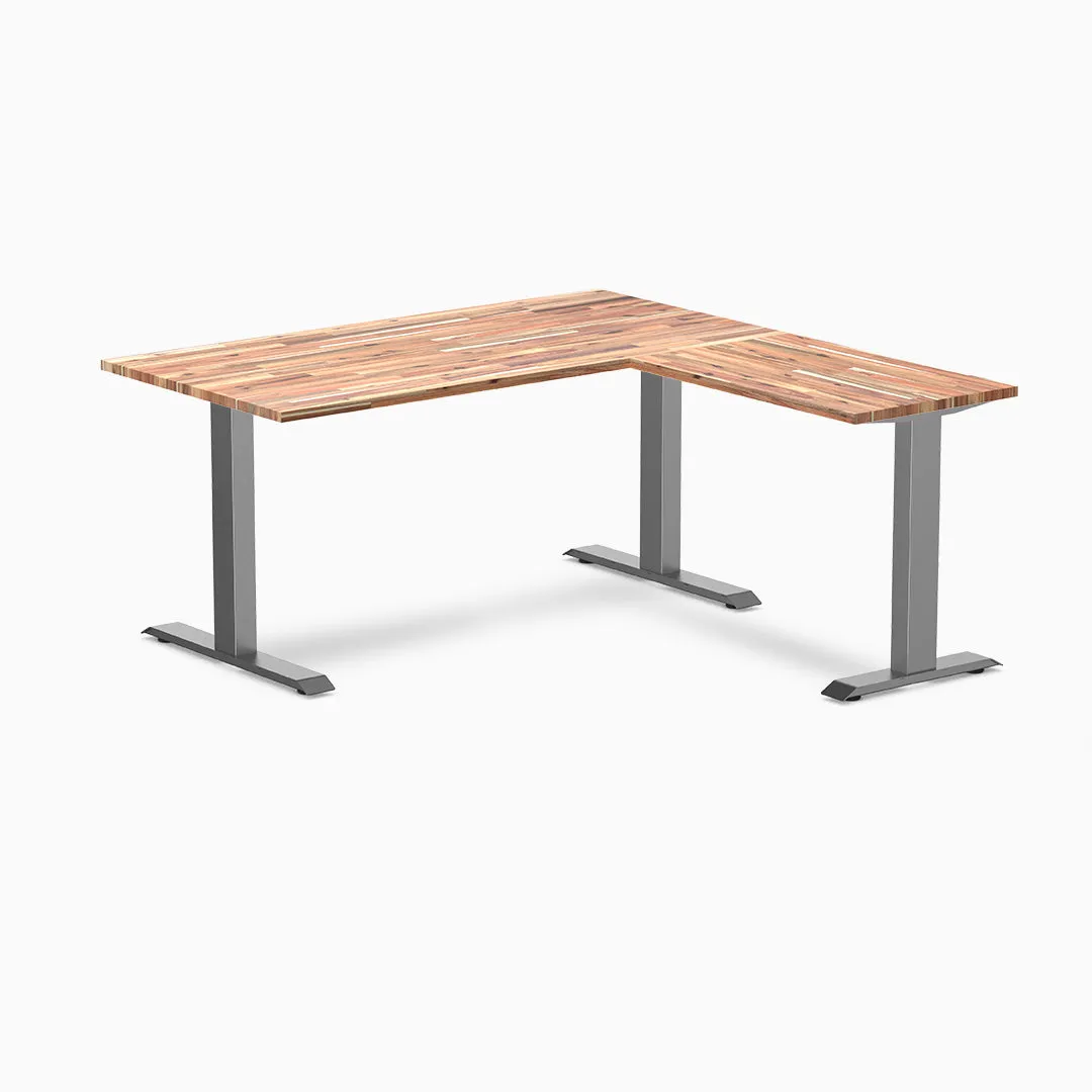 Desky Zero Softwood L-Shape Office Desk