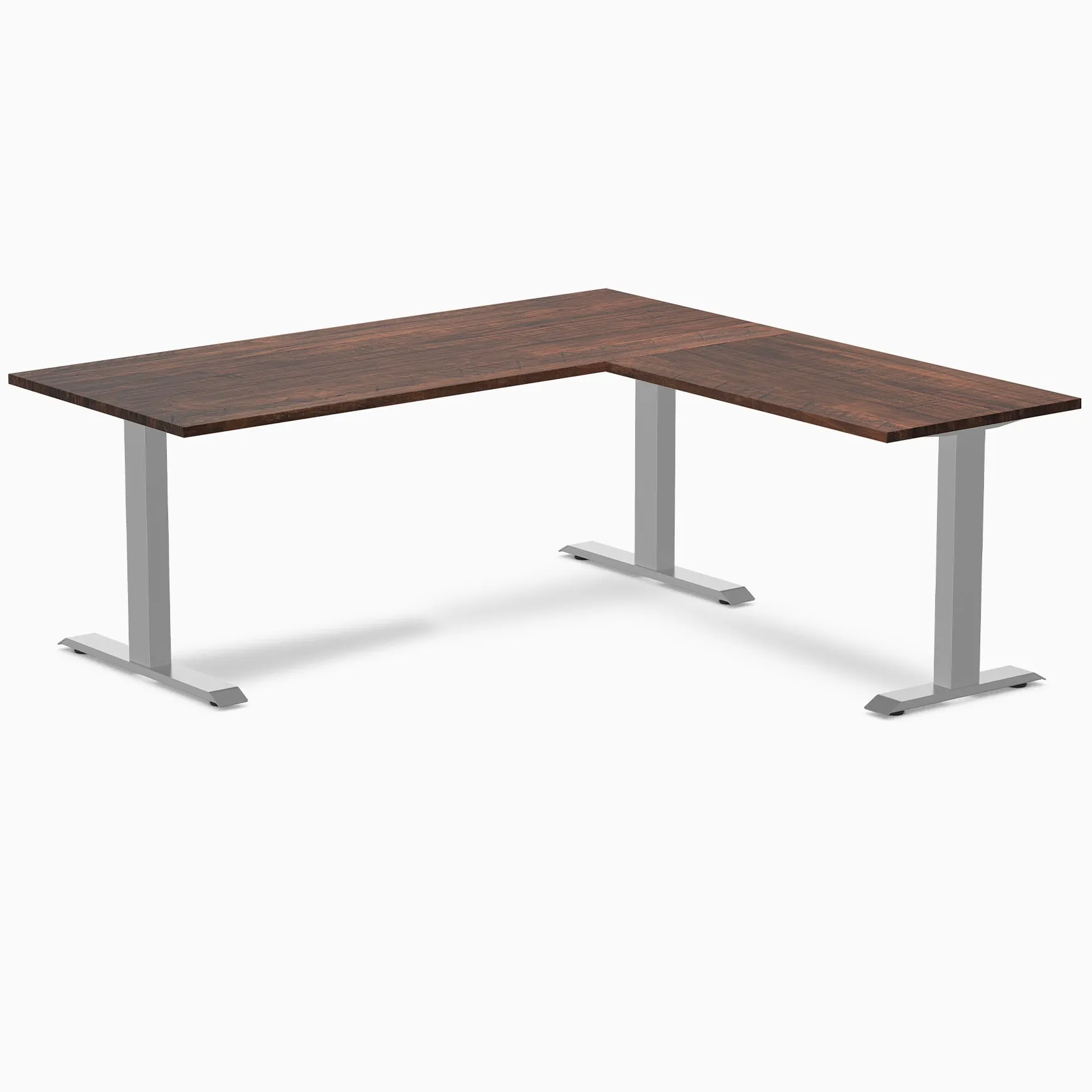 Desky Zero Softwood L-Shape Office Desk