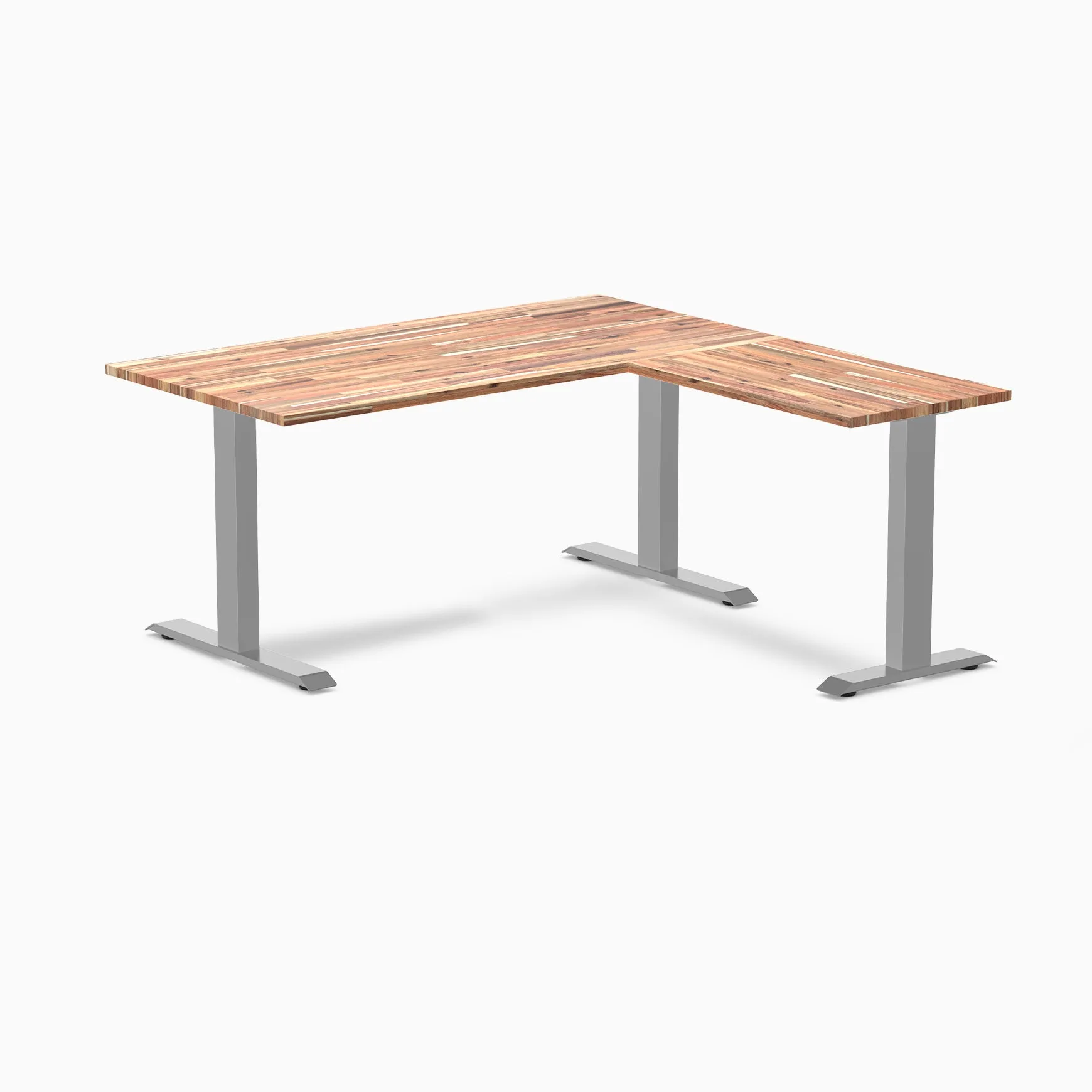 Desky Zero Softwood L-Shape Office Desk