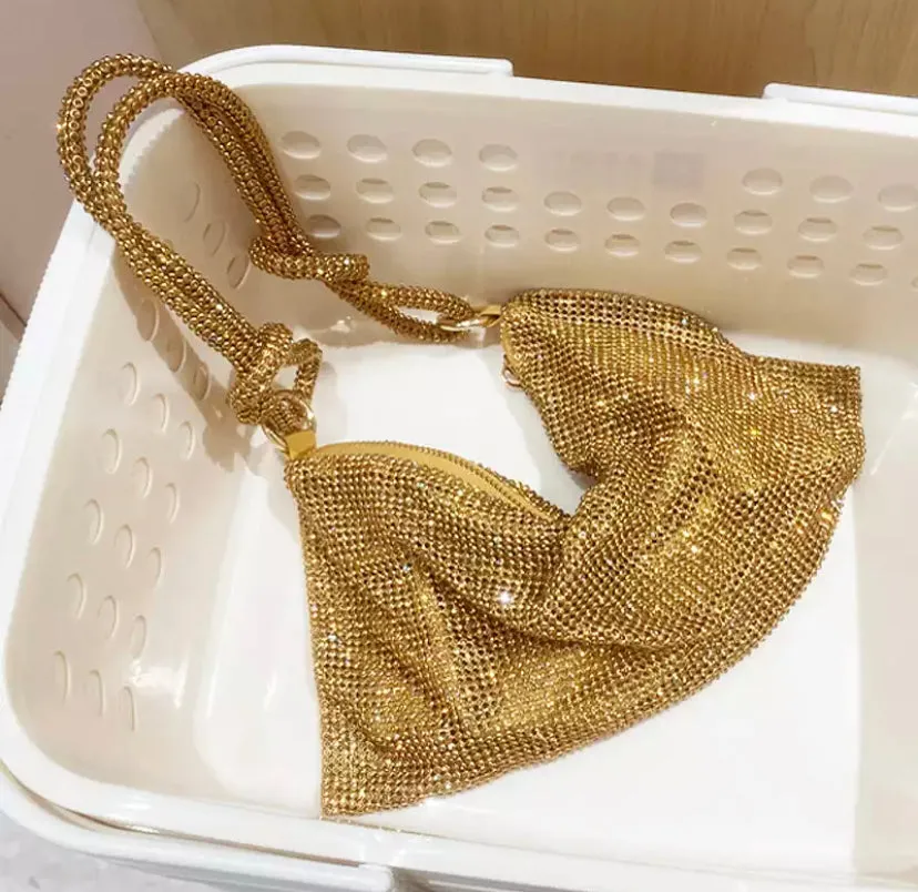 Diamanté Shoulder Bag