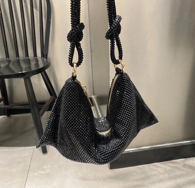 Diamanté Shoulder Bag