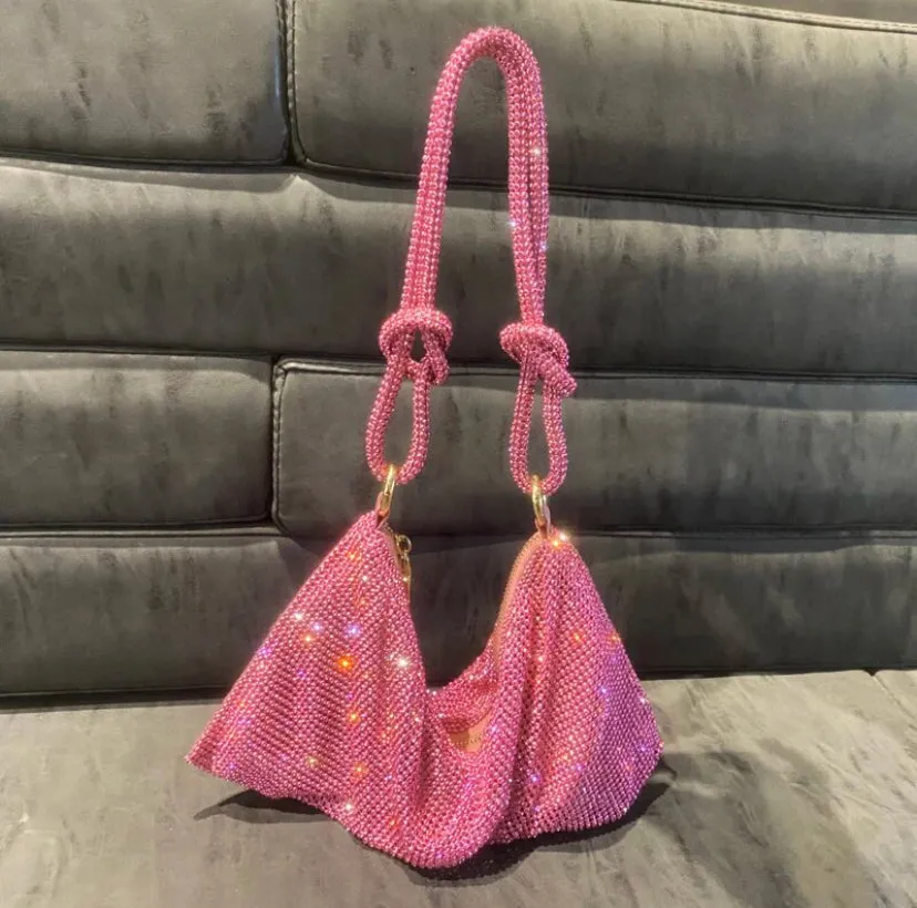 Diamanté Shoulder Bag