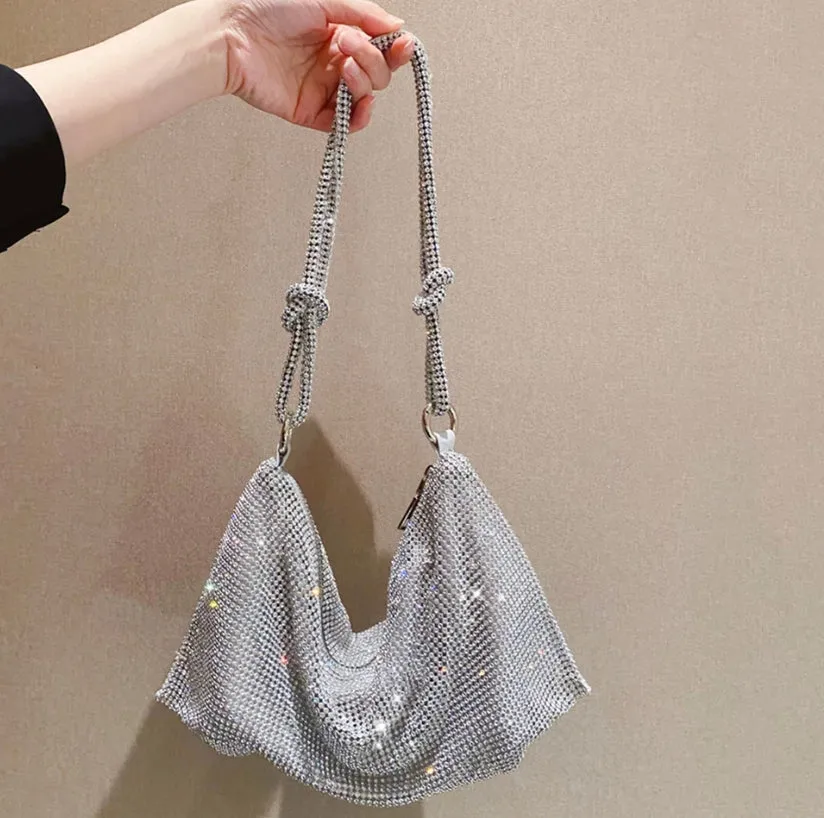 Diamanté Shoulder Bag