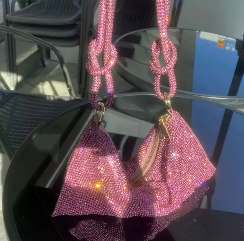 Diamanté Shoulder Bag