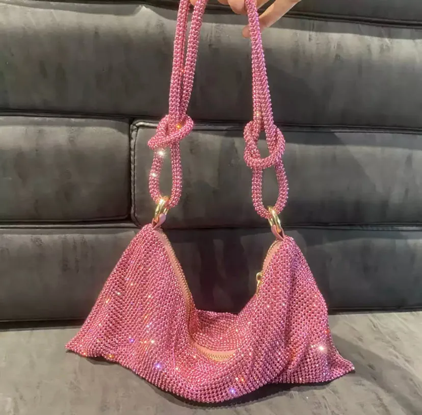 Diamanté Shoulder Bag