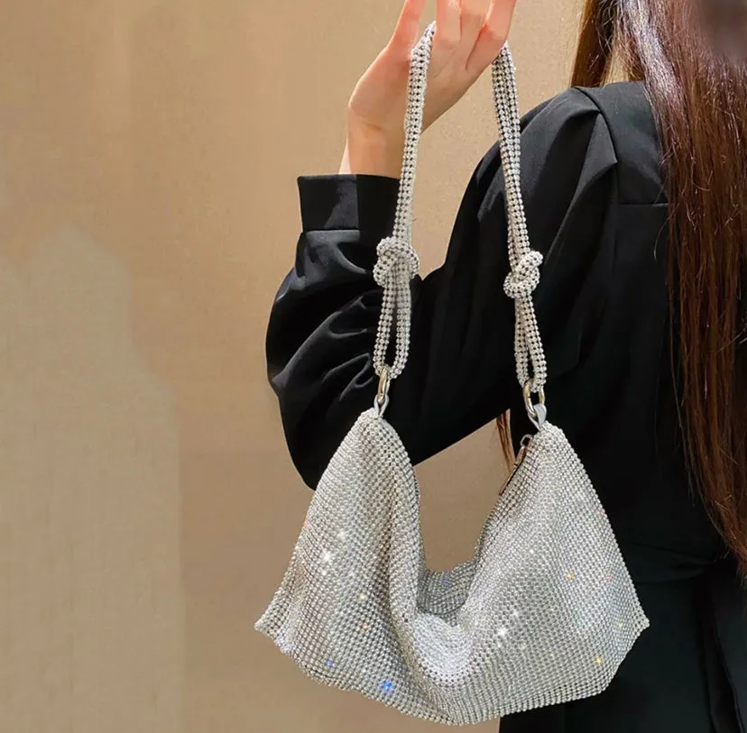 Diamanté Shoulder Bag