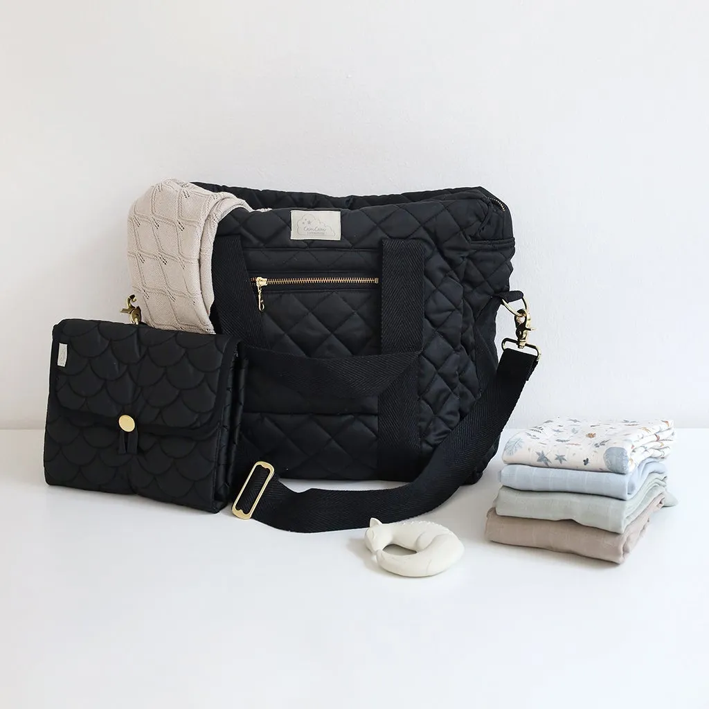 Diaper Bag | Black by Cam Cam Copenhagen