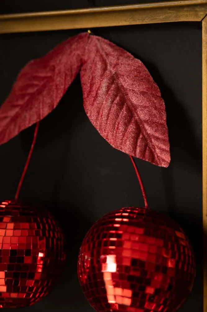 Disco Cherries Christmas Tree Decoration