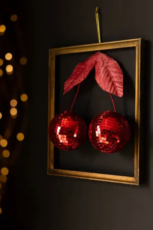 Disco Cherries Christmas Tree Decoration