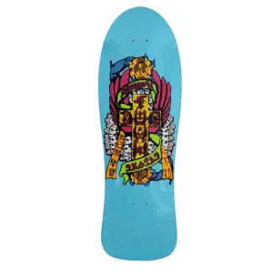 Dogtown Skateboards Eric Dressen Hands 80's Reissue Skateboard Deck Sky Blue Full Dip - 10.125