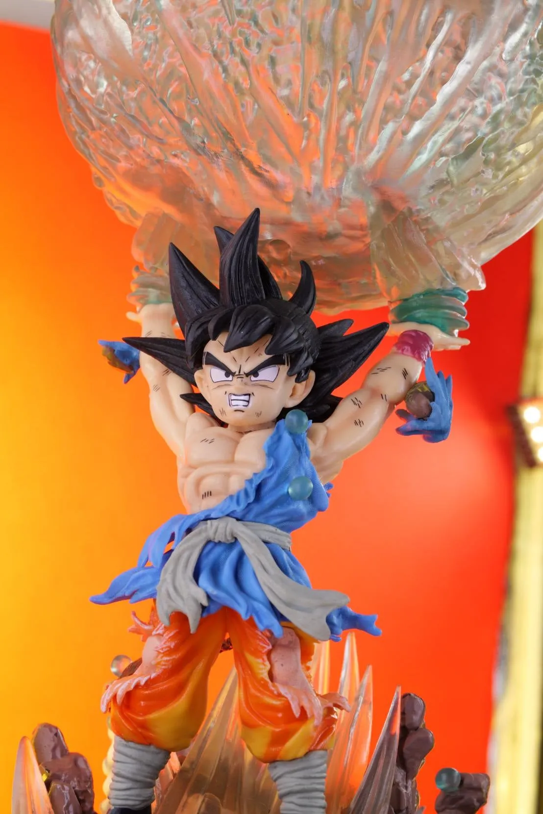 Dragon Ball GT Goku Spirit Bomb Action Figure With Lights | 50 Cms |