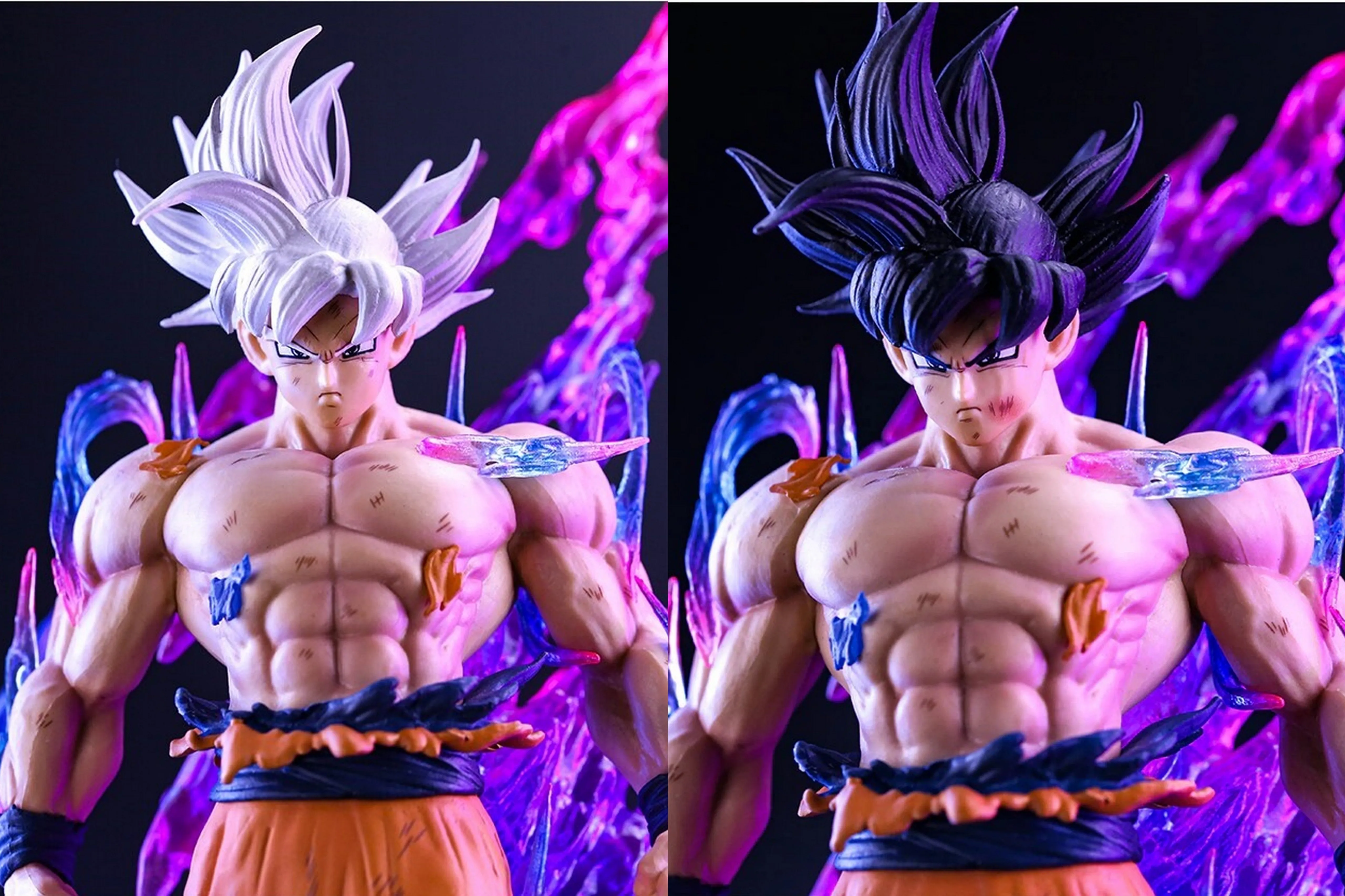 Dragon Ball Z Super Ultra Instinct Goku Action Figure With Lights(38 Cms)