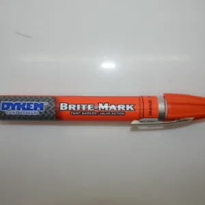 Dykem Brite-Mark Orange Medium Tip Permanent Paint Marker 40010