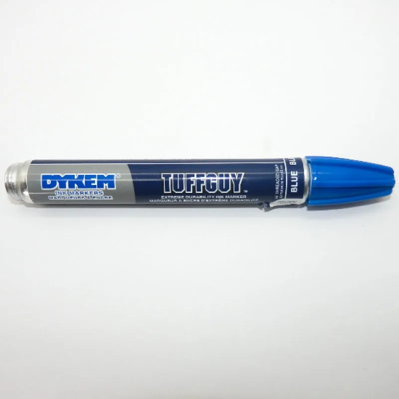 Dykem Tuffguy Series Blue Extreme Durability Ink Marker 44719