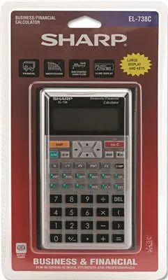 El-738C Financial Calculator 10-Digit Lcd