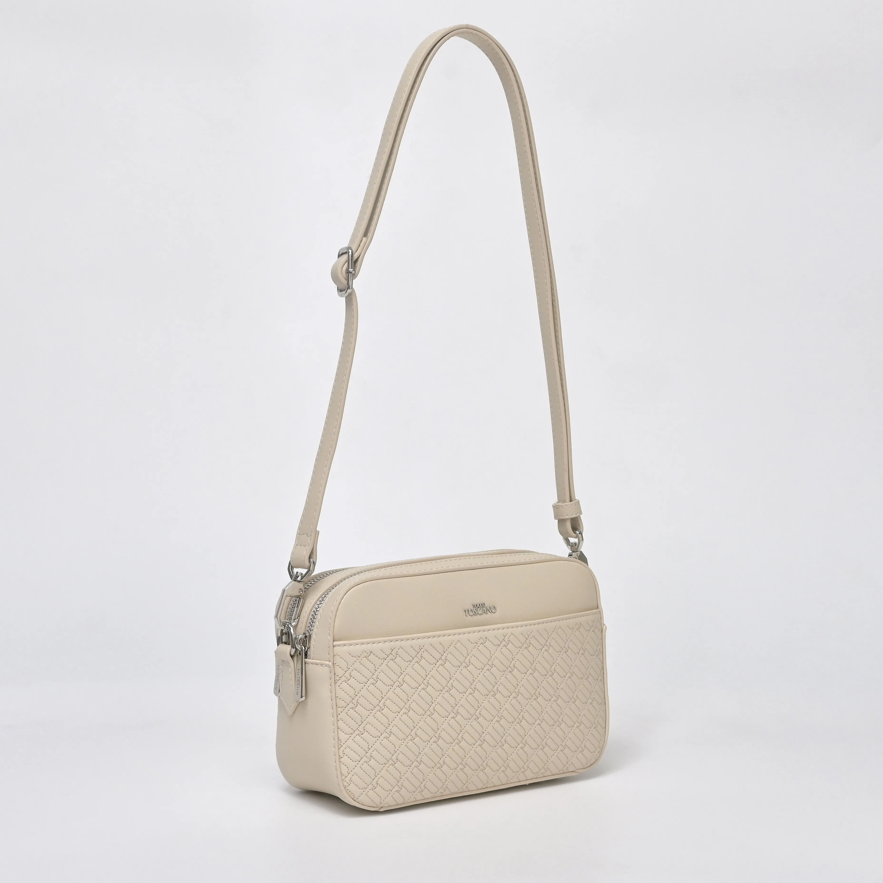 Embossed Crossbody Bag - TLSB1012PN3ML3