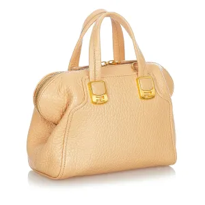 Fendi Chameleon Leather Satchel (SHG-31761)