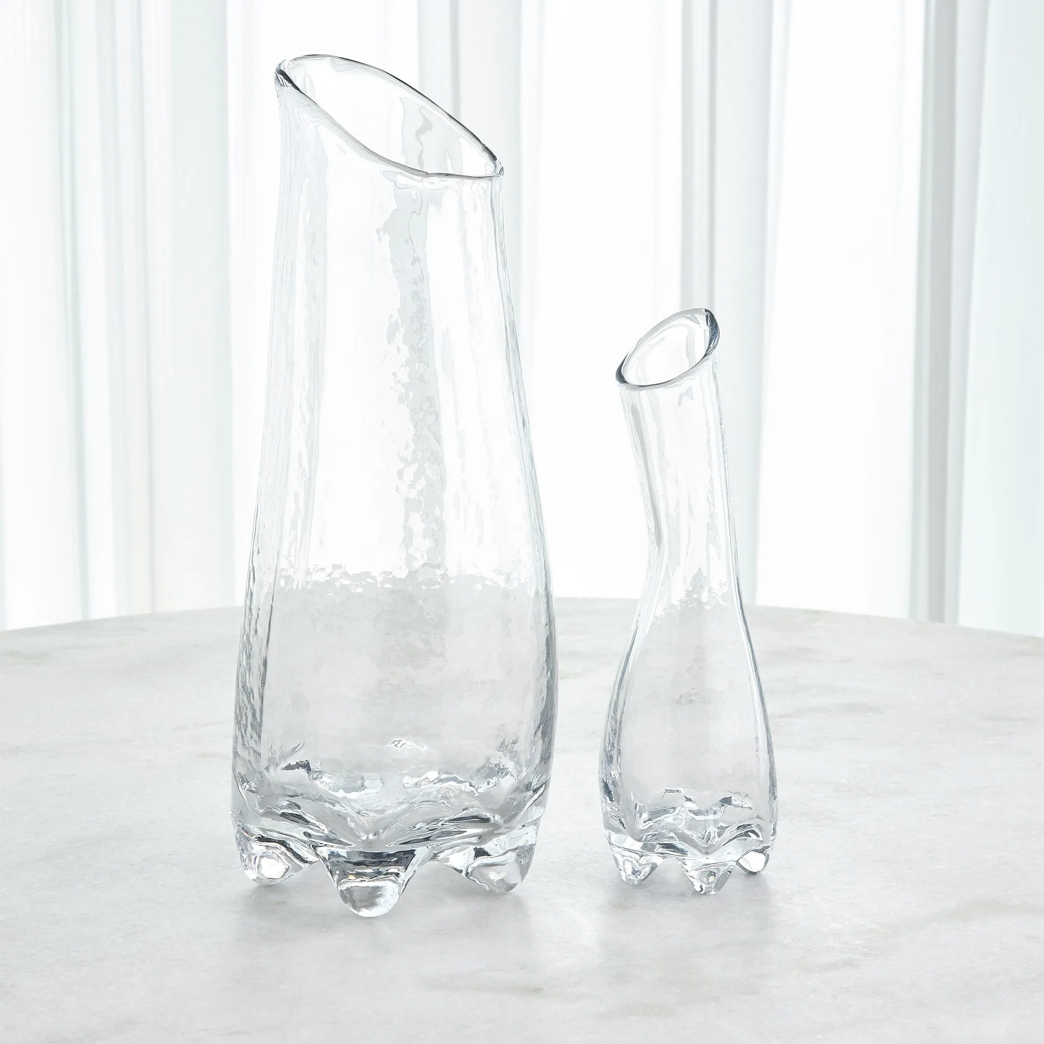 Fleur de Verre Vases (Clear)