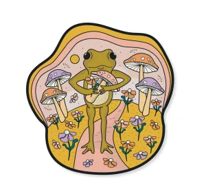 Friendly Froggy Vinyl Sticker