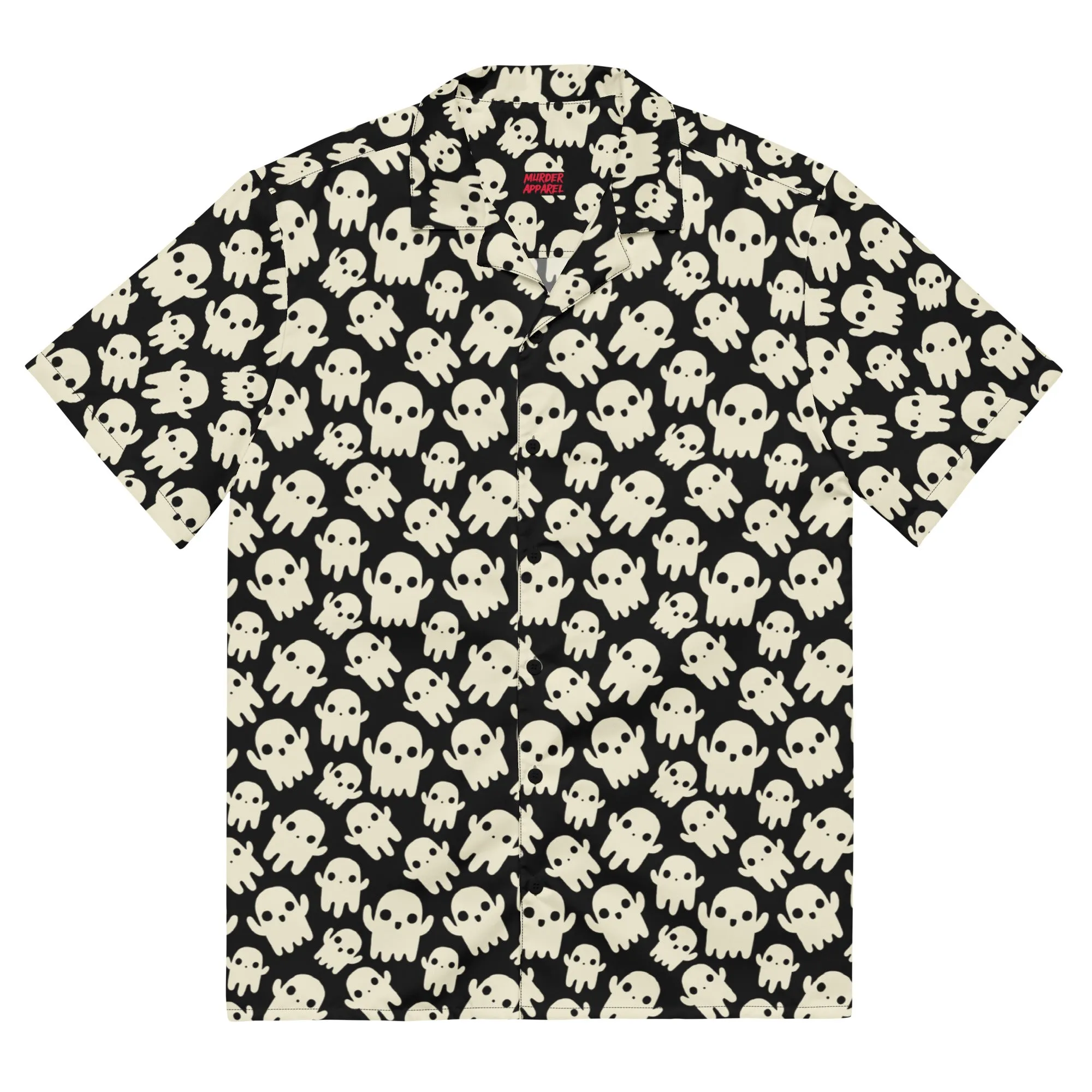 Friendly Ghosts Button-up