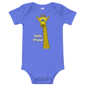 Friendly Giraffe Infant Onesie