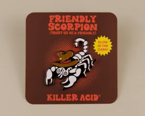 Friendly Scorpion Enamel Pin