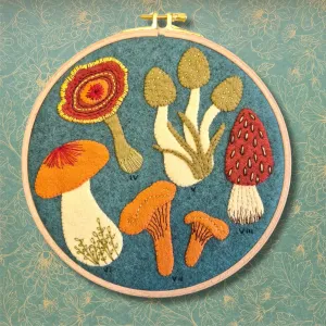 Fungi Applique Felt Kit APPFNG1O