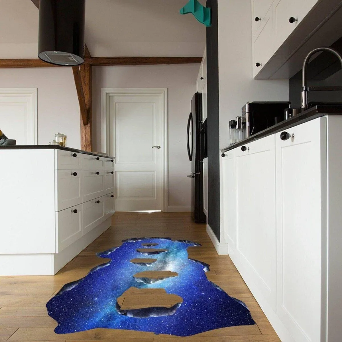 Galactic Skyway Floor Decal - Transform Your Space with a Celestial Journey