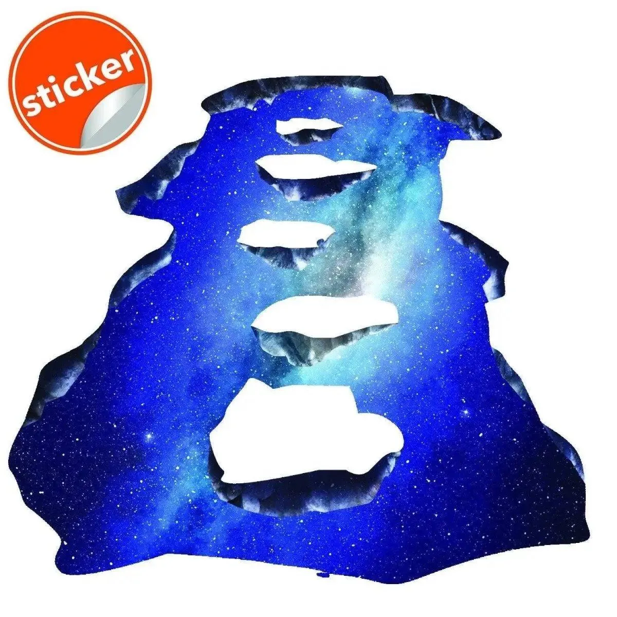 Galactic Skyway Floor Decal - Transform Your Space with a Celestial Journey