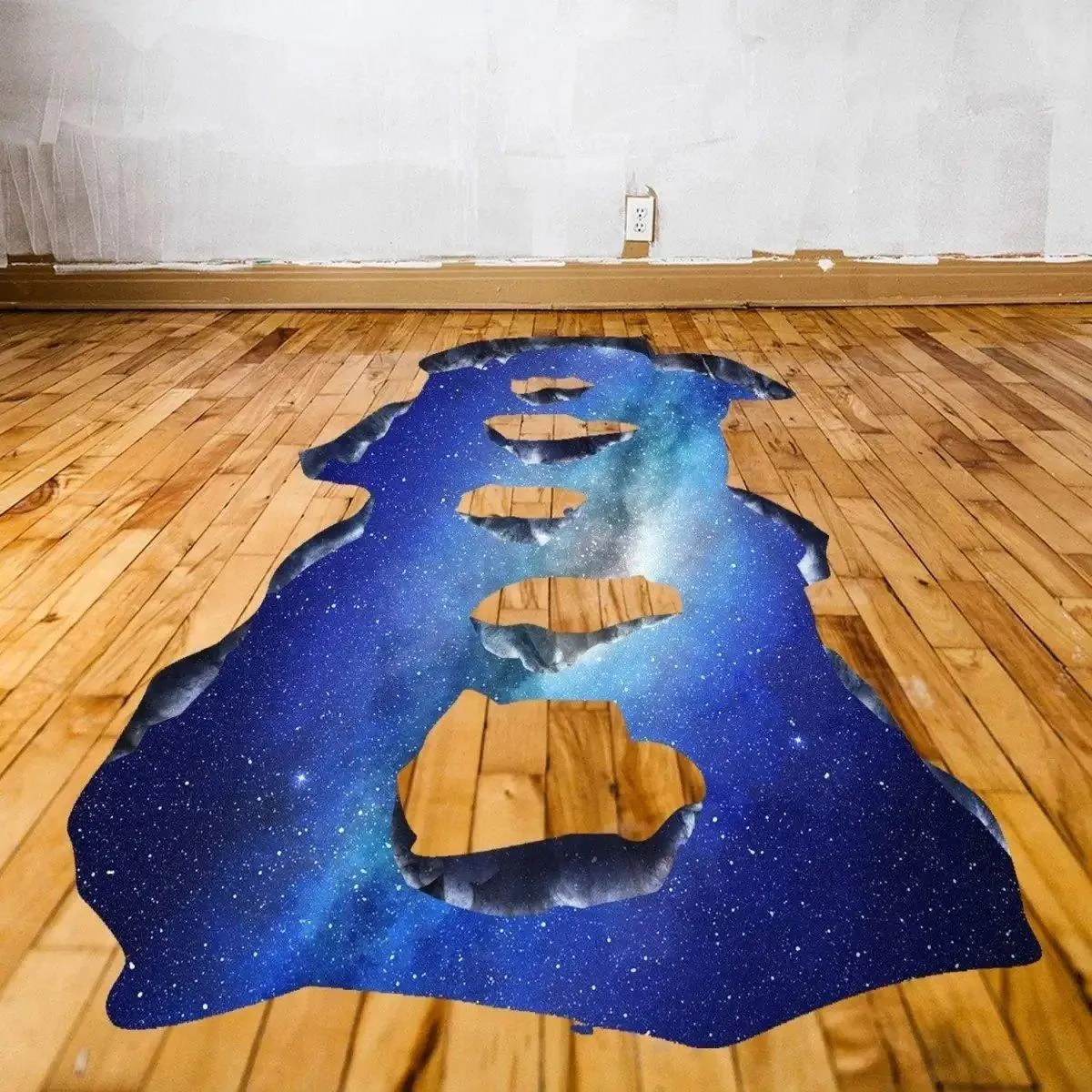 Galactic Skyway Floor Decal - Transform Your Space with a Celestial Journey