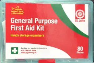 General Purpose First Aid Kit 80 Pieces