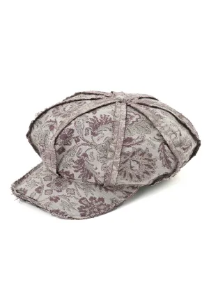 GOBELIN JACQUARD EIGHT-CONTACT CUT OFF CASQUETTE