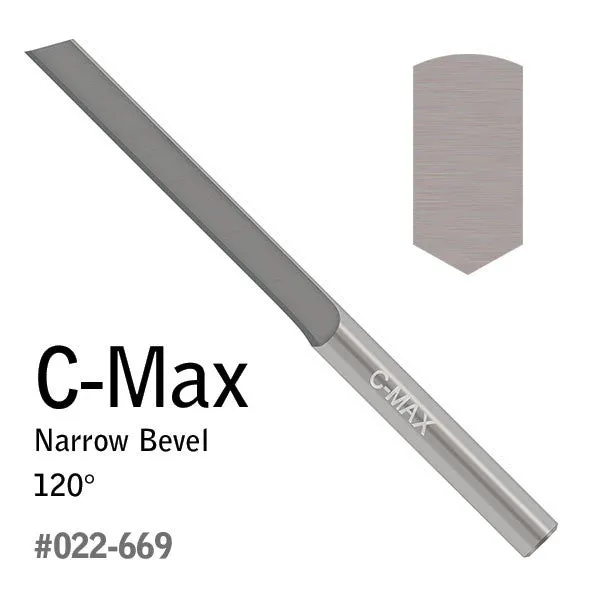 GRS® C-Max Carbide Gravers - Narrow Bevel