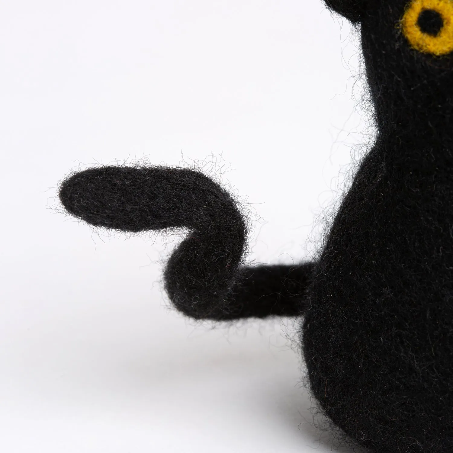 Halloween Cat Needle Felting Kit